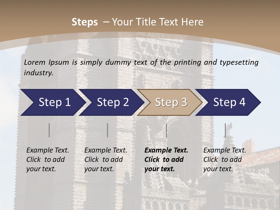 Walled Spain Fable PowerPoint Template
