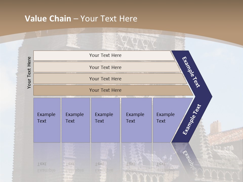 Walled Spain Fable PowerPoint Template