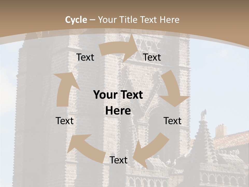Walled Spain Fable PowerPoint Template