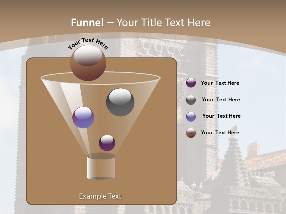 Walled Spain Fable PowerPoint Template