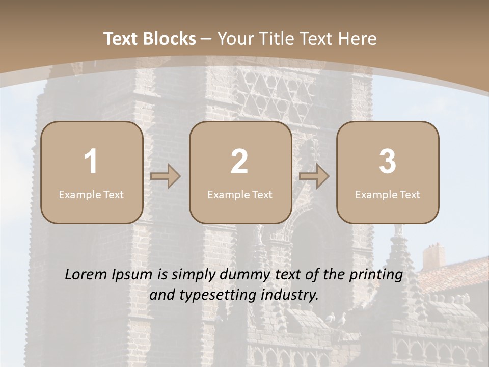 Walled Spain Fable PowerPoint Template