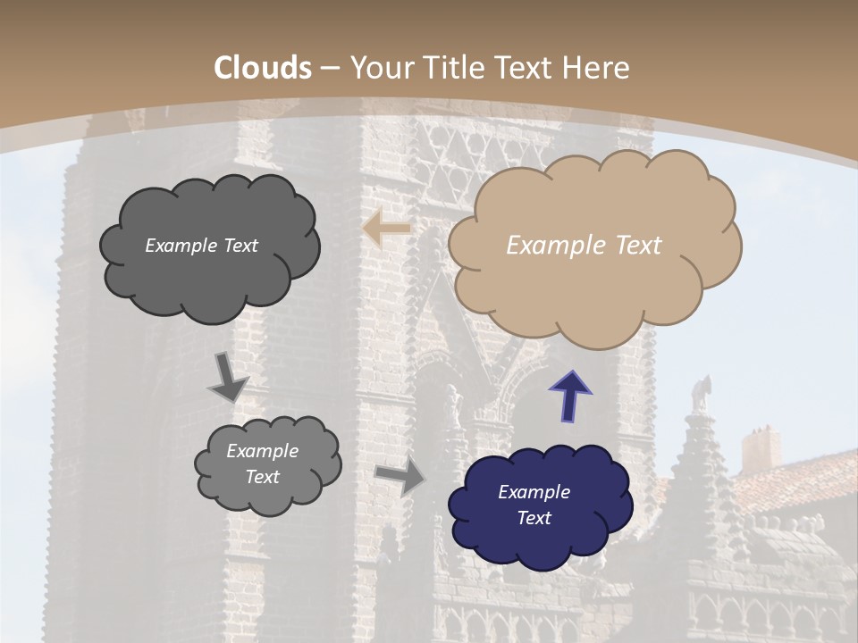 Walled Spain Fable PowerPoint Template
