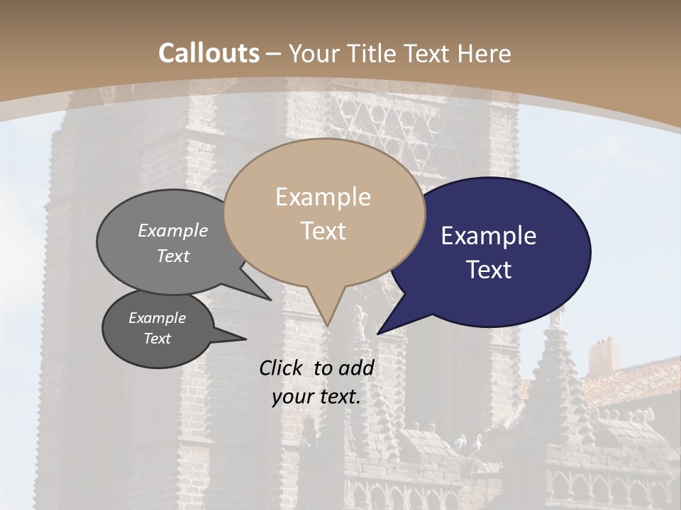 Walled Spain Fable PowerPoint Template