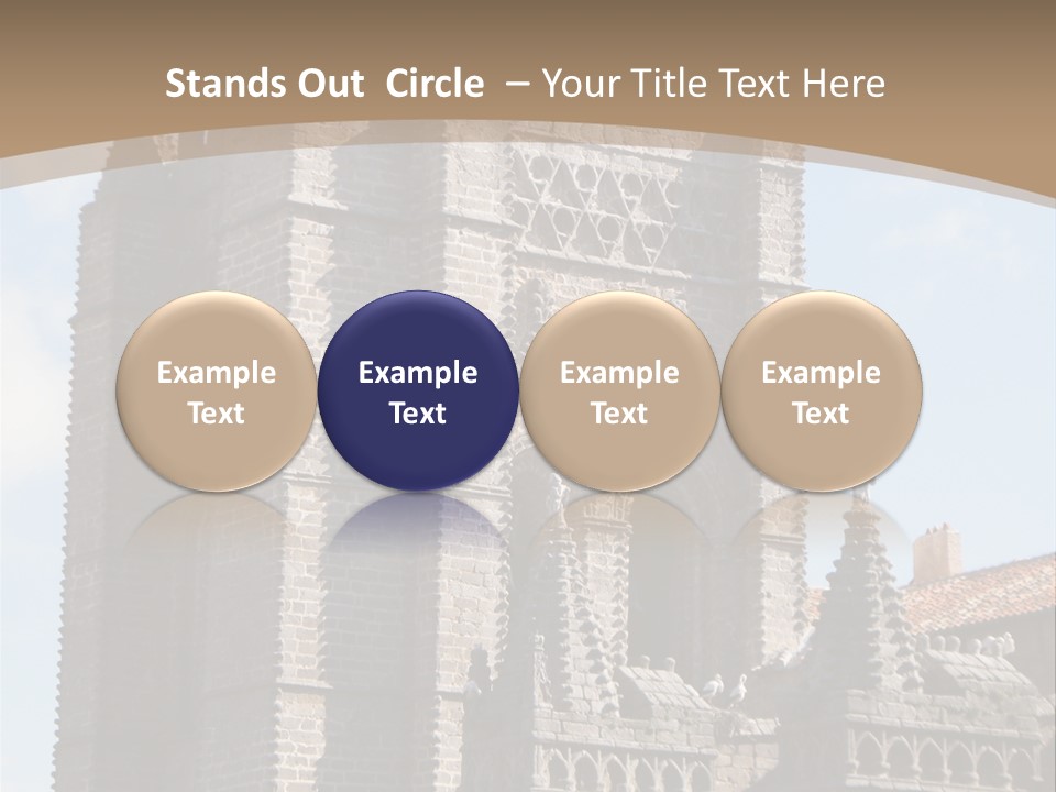 Walled Spain Fable PowerPoint Template