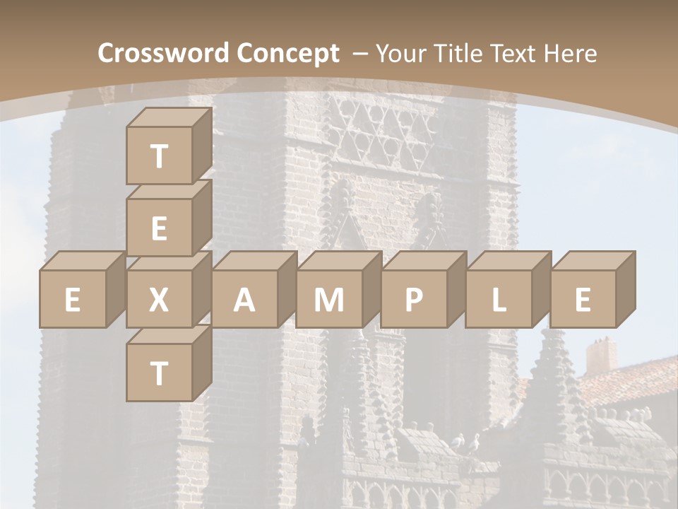 Walled Spain Fable PowerPoint Template