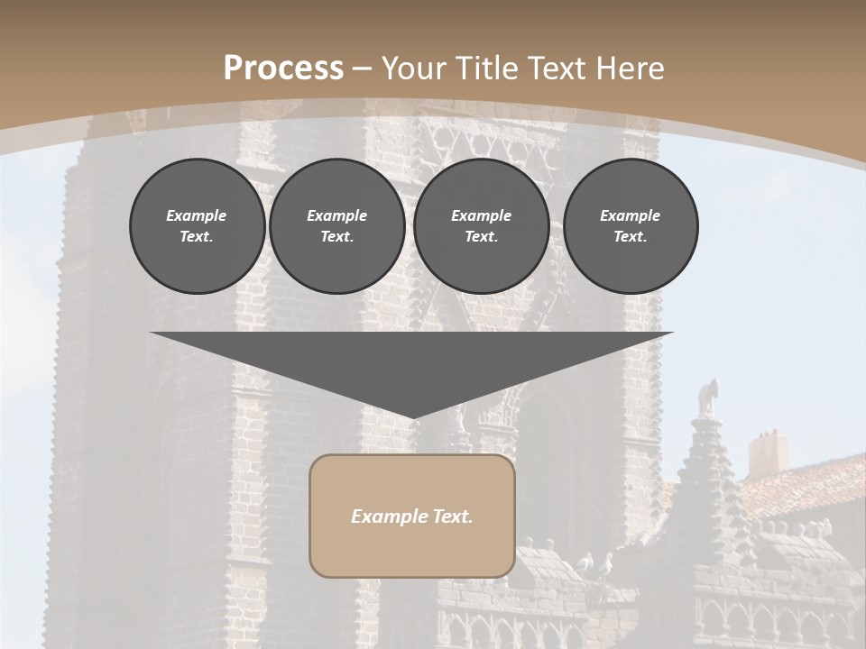 Walled Spain Fable PowerPoint Template