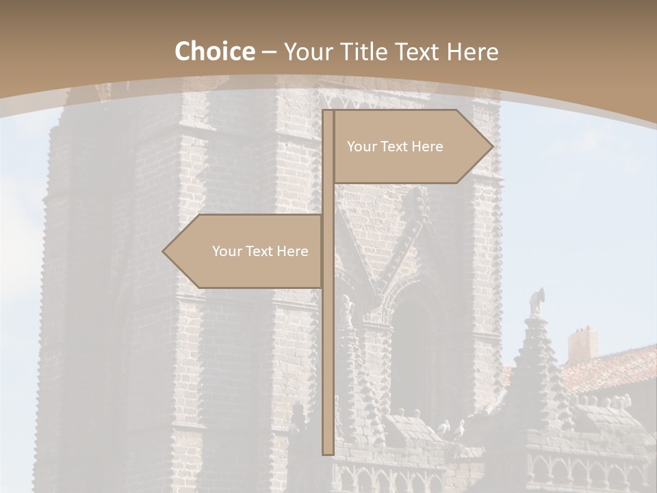 Walled Spain Fable PowerPoint Template