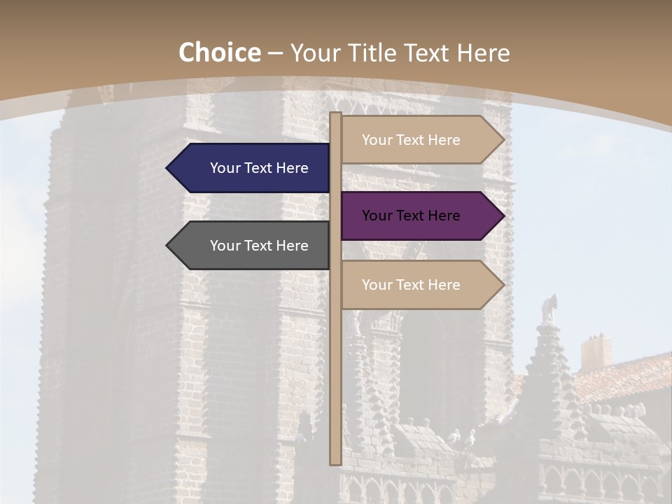 Walled Spain Fable PowerPoint Template