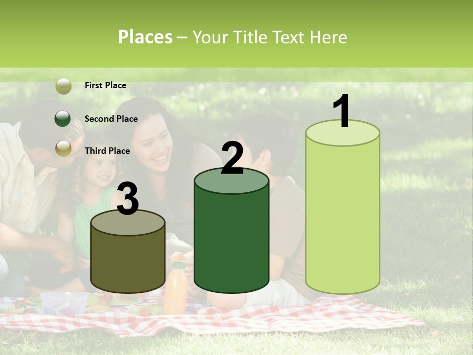 Picnic Meadow Mother PowerPoint Template