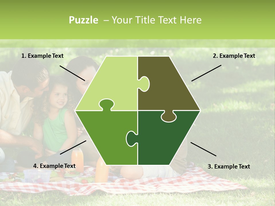Picnic Meadow Mother PowerPoint Template