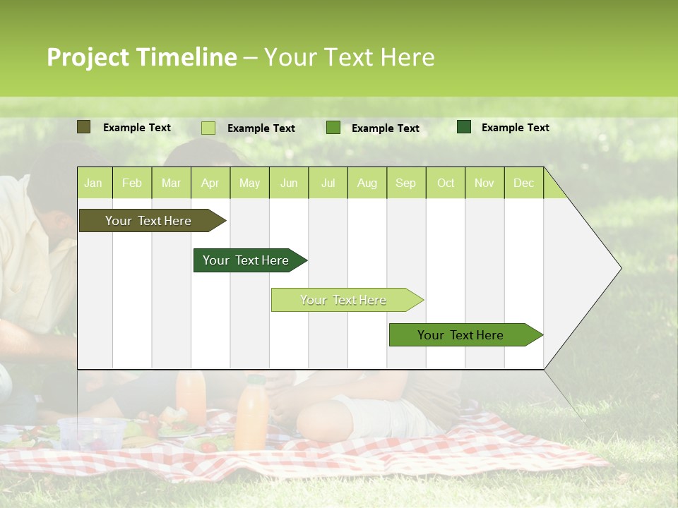 Picnic Meadow Mother PowerPoint Template