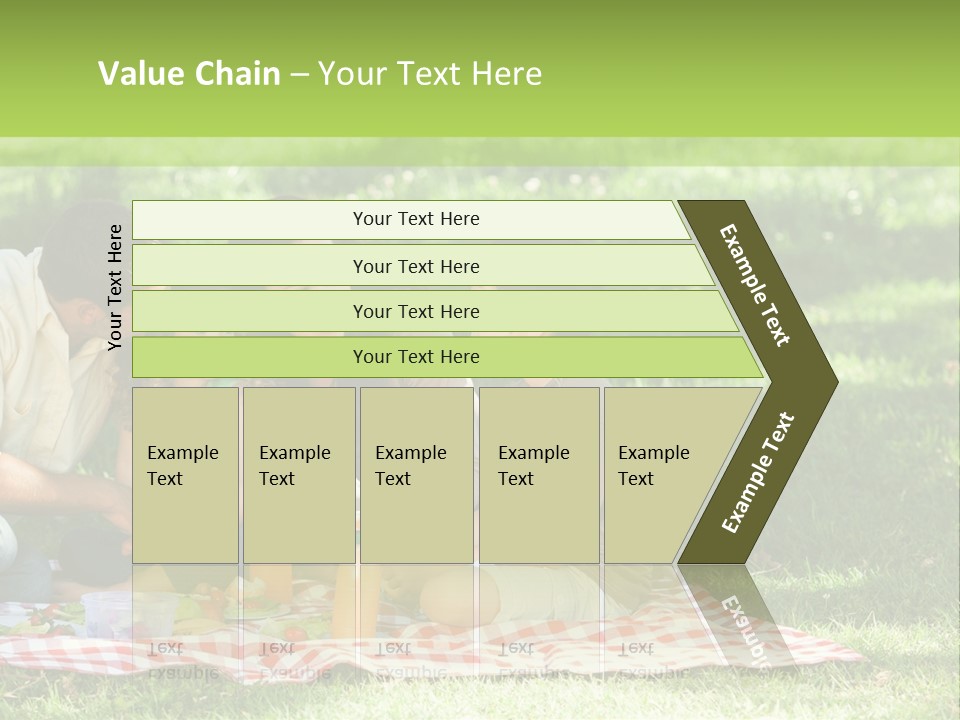 Picnic Meadow Mother PowerPoint Template