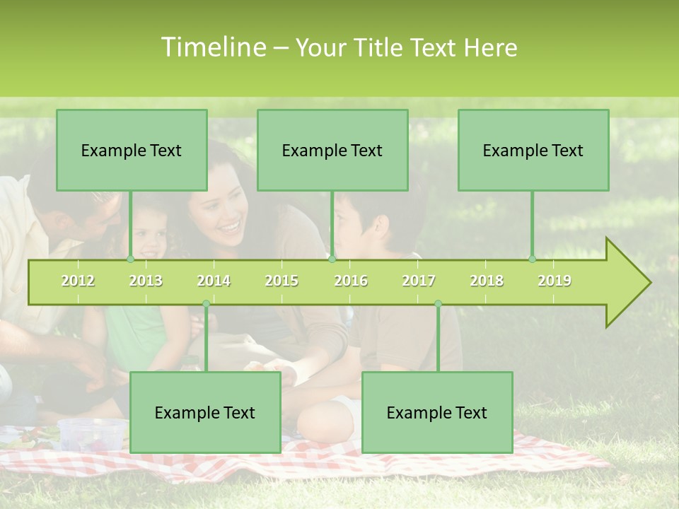 Picnic Meadow Mother PowerPoint Template