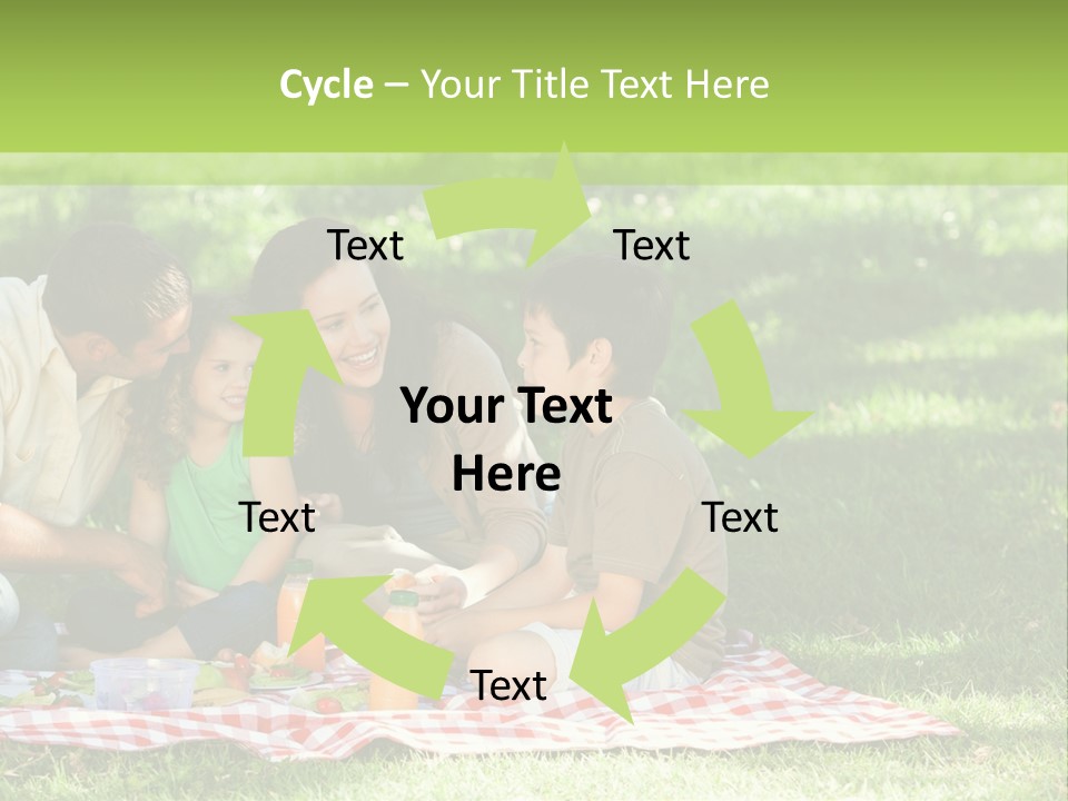 Picnic Meadow Mother PowerPoint Template
