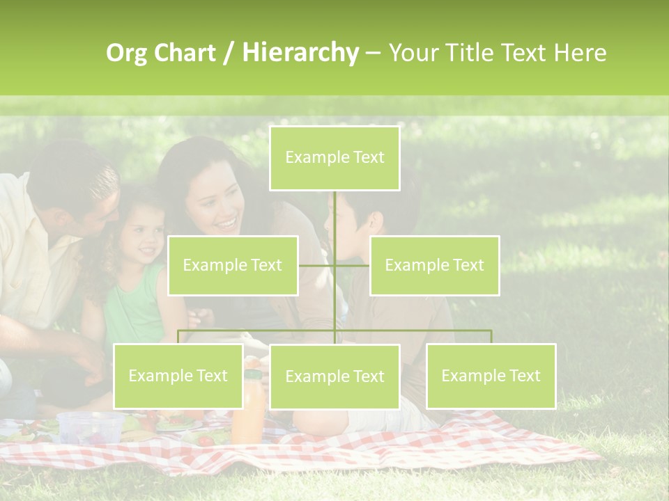 Picnic Meadow Mother PowerPoint Template