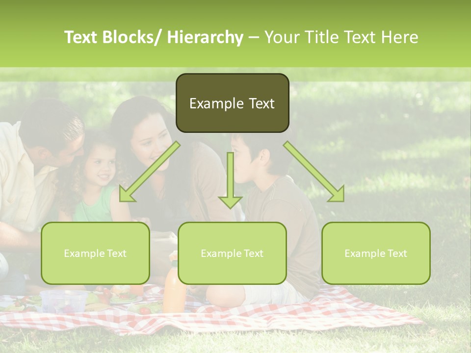 Picnic Meadow Mother PowerPoint Template