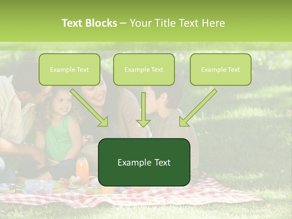 Picnic Meadow Mother PowerPoint Template