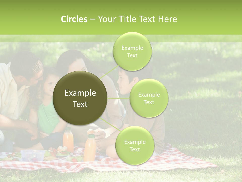 Picnic Meadow Mother PowerPoint Template