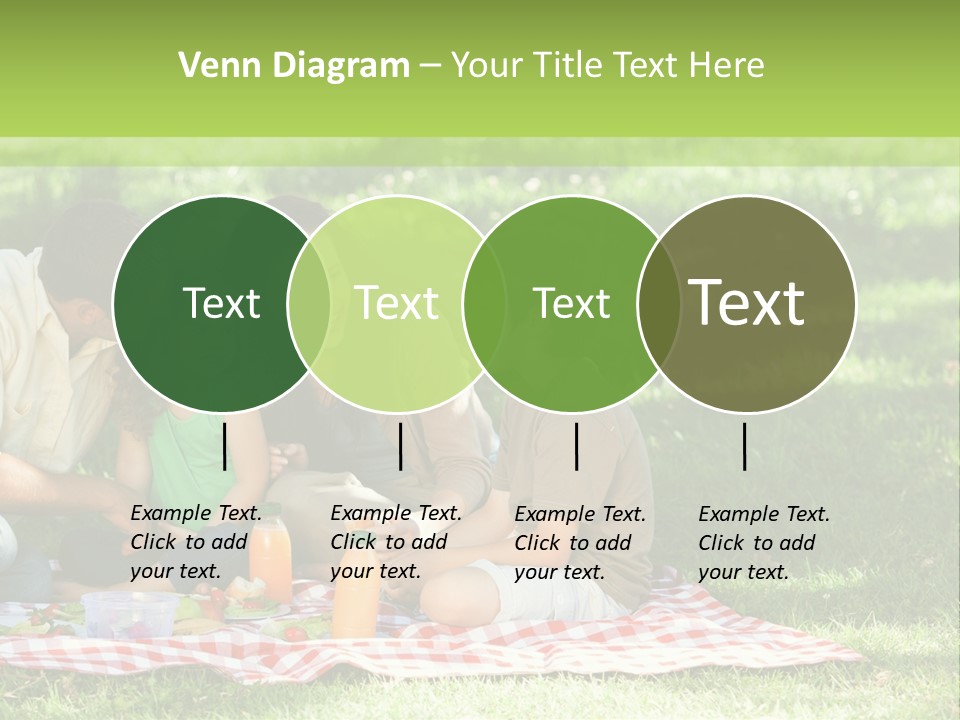 Picnic Meadow Mother PowerPoint Template