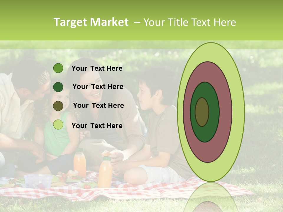Picnic Meadow Mother PowerPoint Template