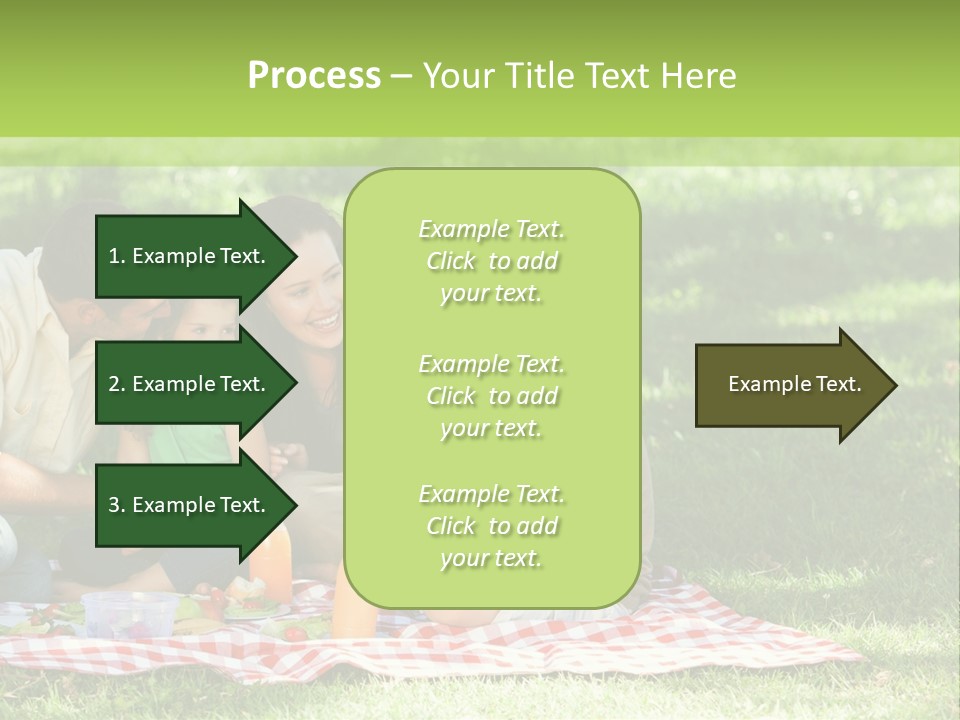 Picnic Meadow Mother PowerPoint Template