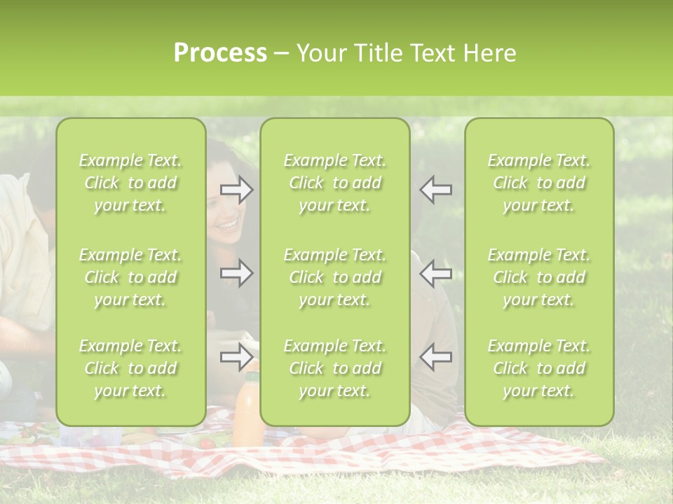 Picnic Meadow Mother PowerPoint Template