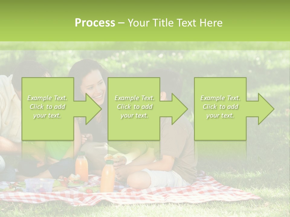 Picnic Meadow Mother PowerPoint Template