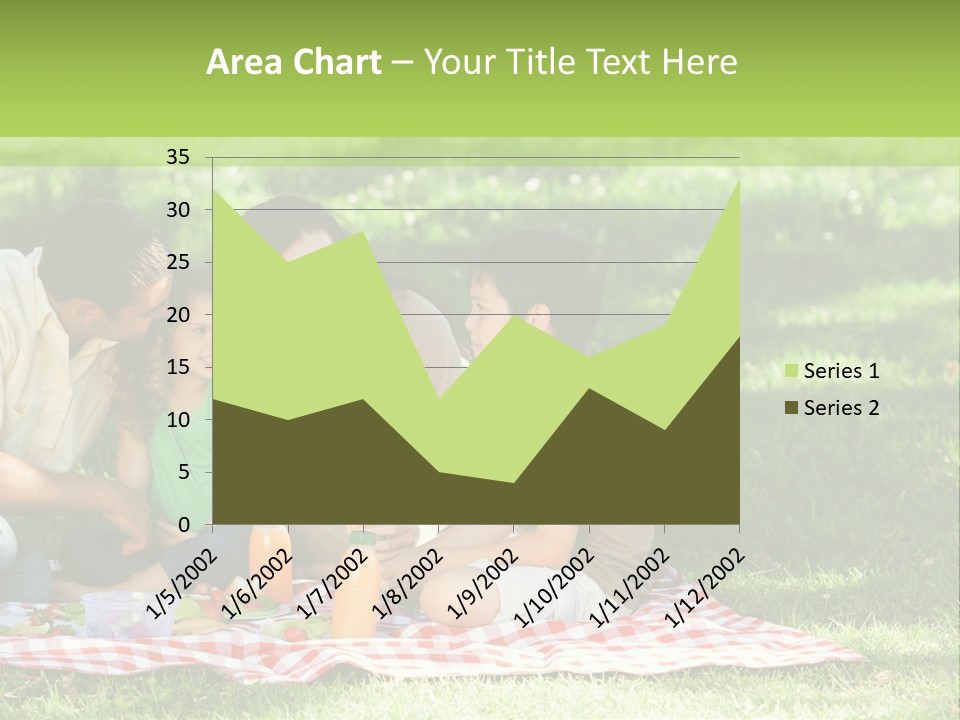 Picnic Meadow Mother PowerPoint Template