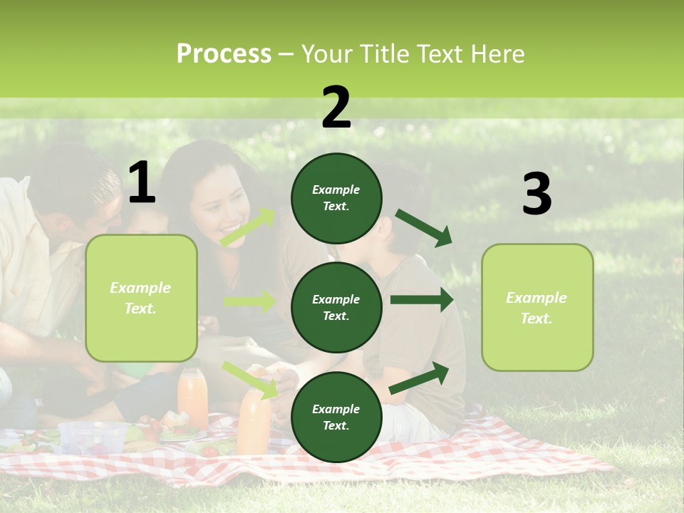 Picnic Meadow Mother PowerPoint Template
