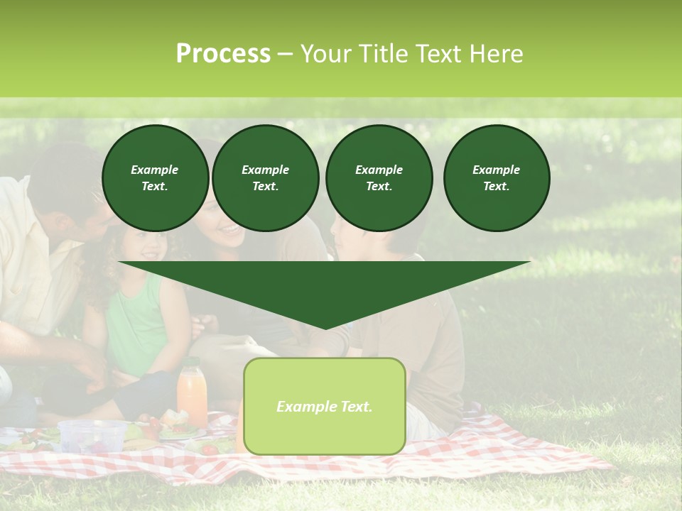 Picnic Meadow Mother PowerPoint Template