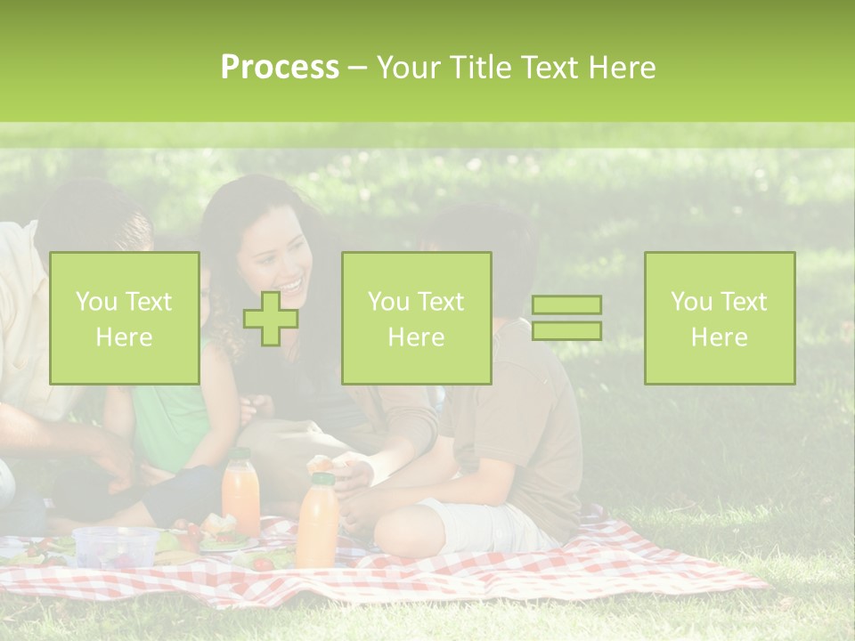 Picnic Meadow Mother PowerPoint Template