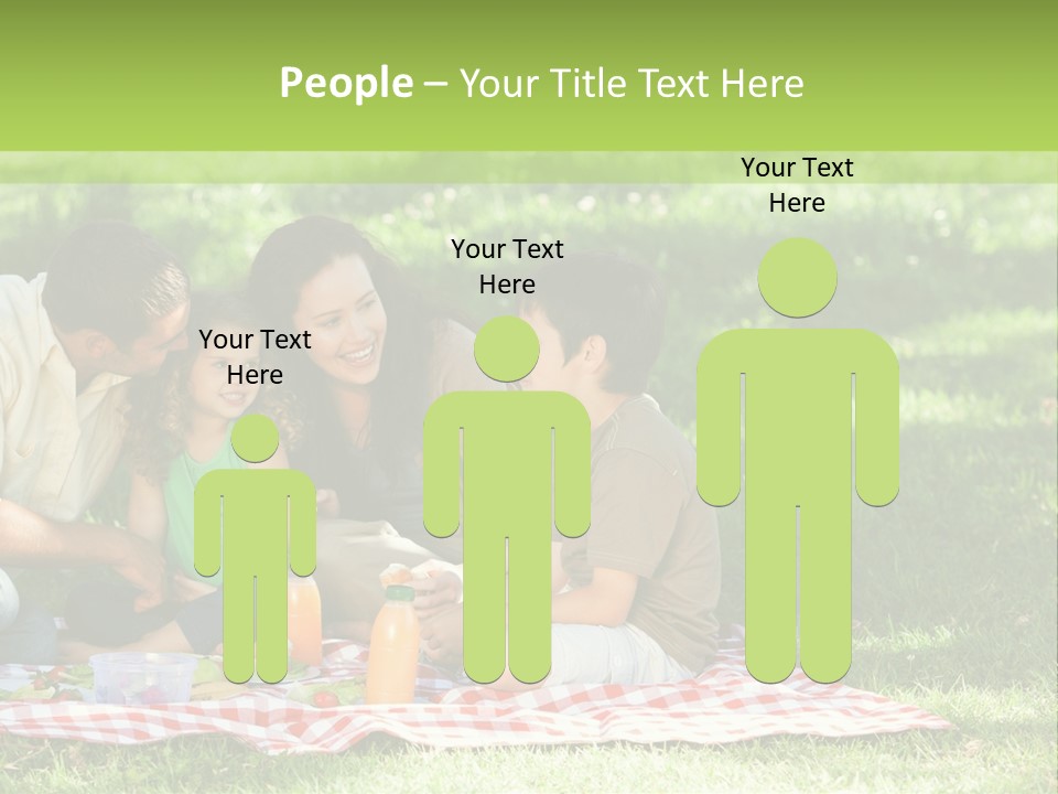 Picnic Meadow Mother PowerPoint Template