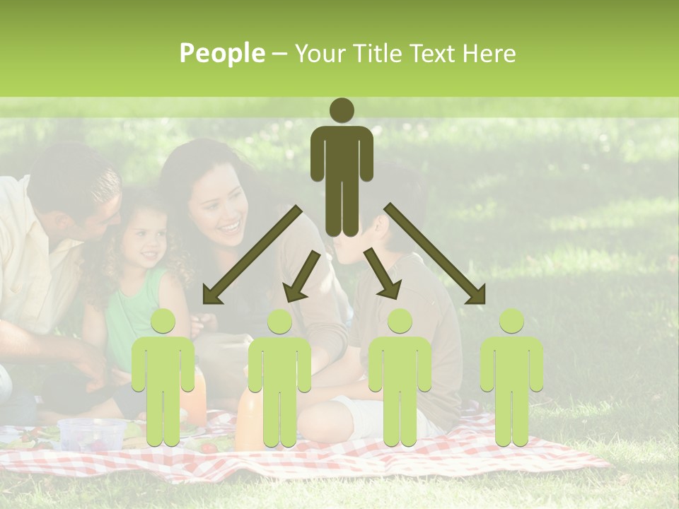 Picnic Meadow Mother PowerPoint Template