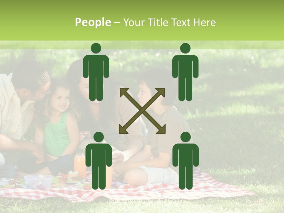 Picnic Meadow Mother PowerPoint Template