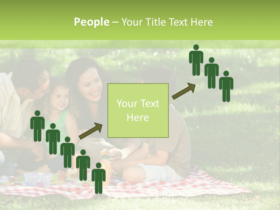 Picnic Meadow Mother PowerPoint Template