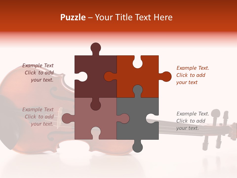 Learn Antique Viola PowerPoint Template