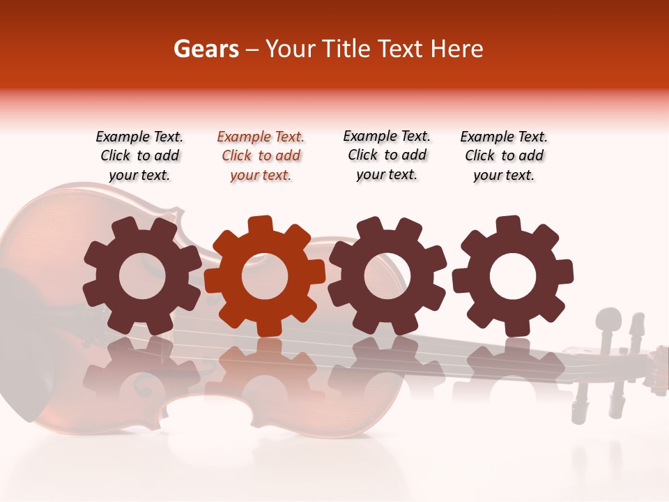 Learn Antique Viola PowerPoint Template