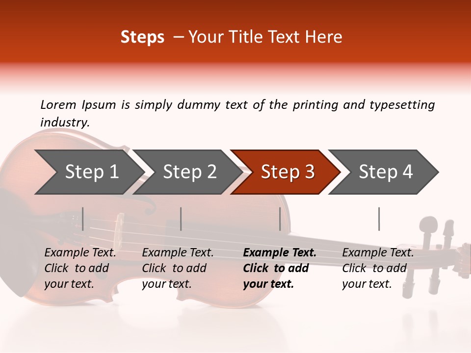 Learn Antique Viola PowerPoint Template