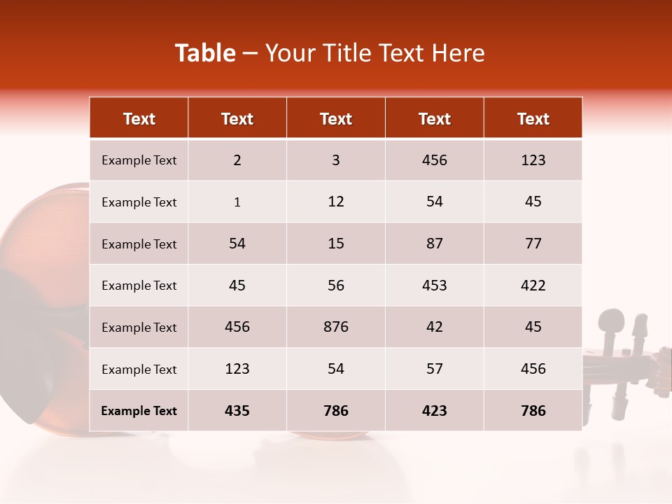 Learn Antique Viola PowerPoint Template
