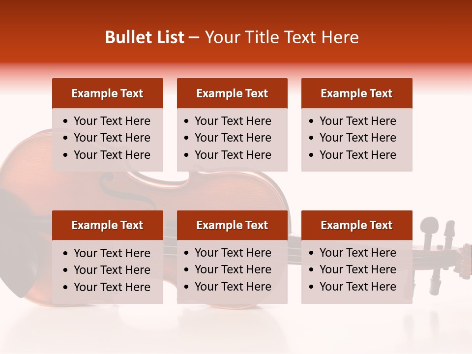 Learn Antique Viola PowerPoint Template
