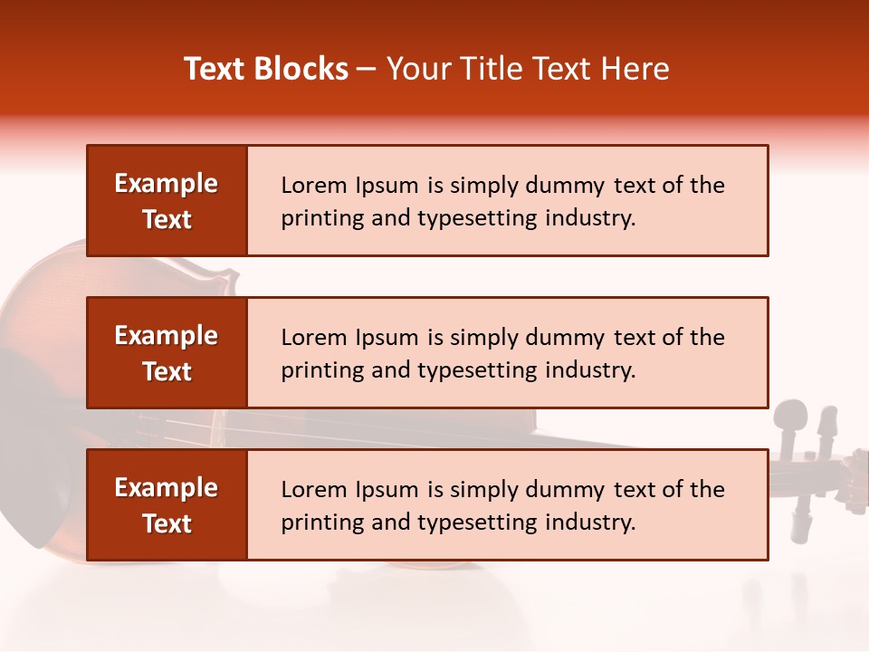 Learn Antique Viola PowerPoint Template