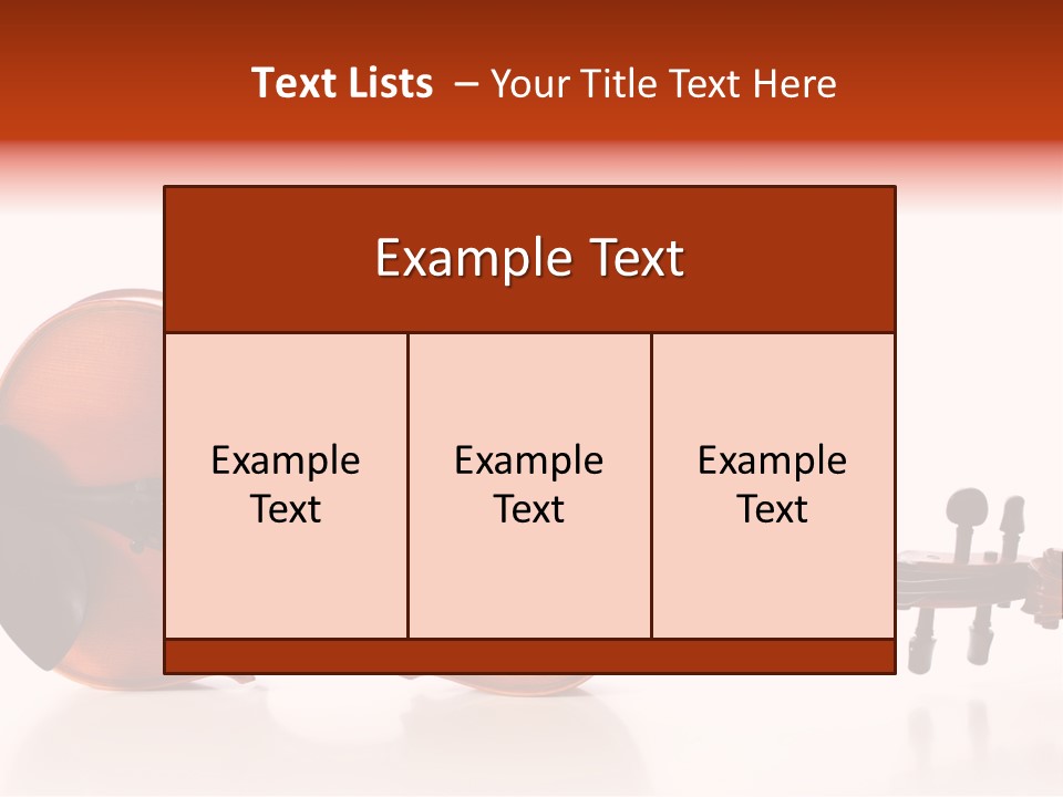 Learn Antique Viola PowerPoint Template