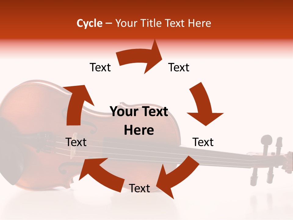 Learn Antique Viola PowerPoint Template