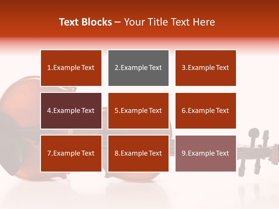 Learn Antique Viola PowerPoint Template