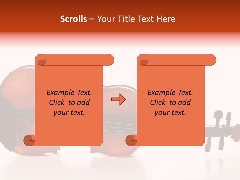 Learn Antique Viola PowerPoint Template