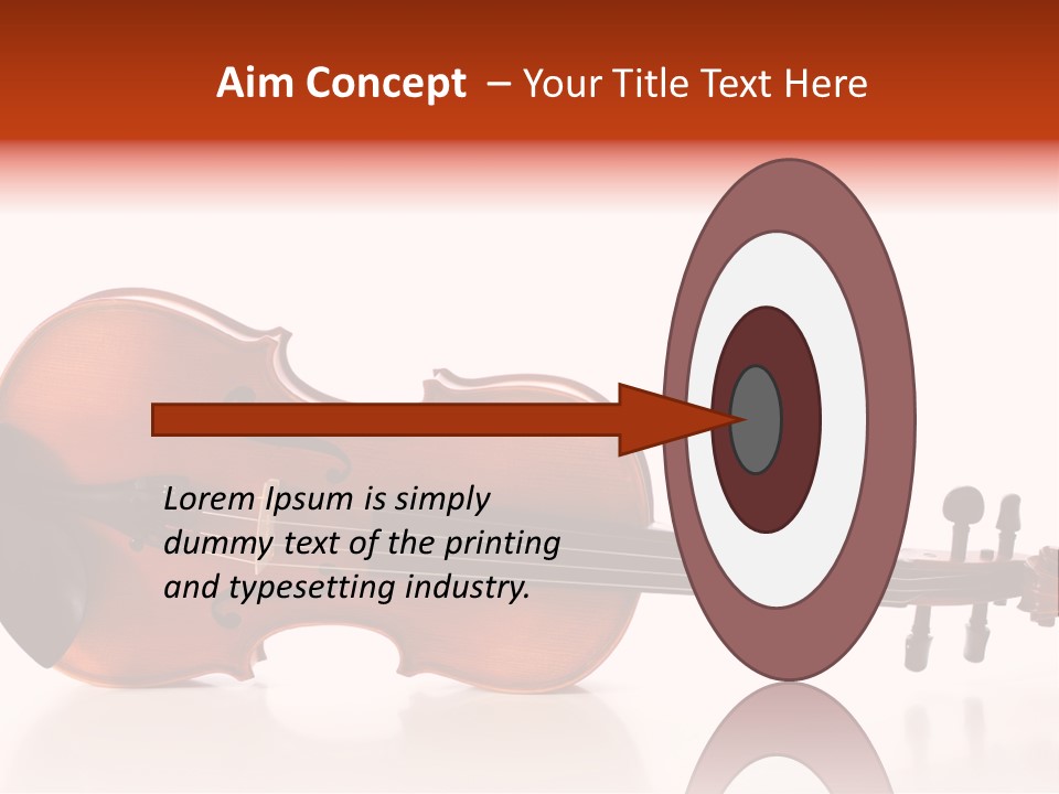 Learn Antique Viola PowerPoint Template