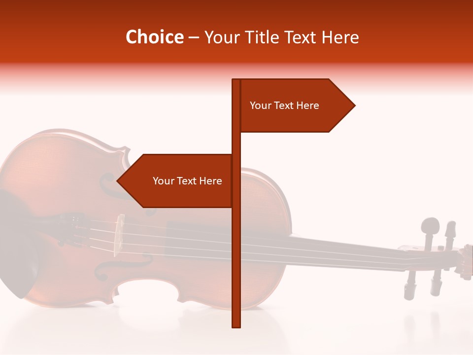 Learn Antique Viola PowerPoint Template