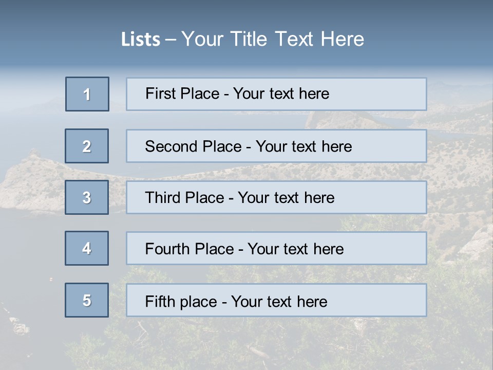 Wild Resort Cloud PowerPoint Template