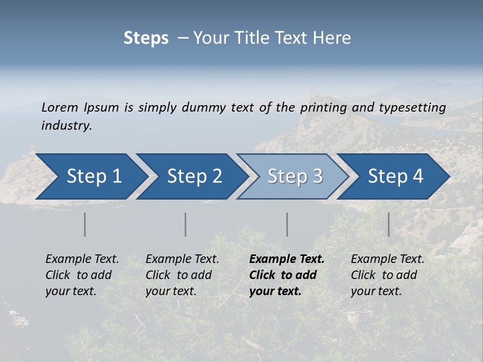 Wild Resort Cloud PowerPoint Template