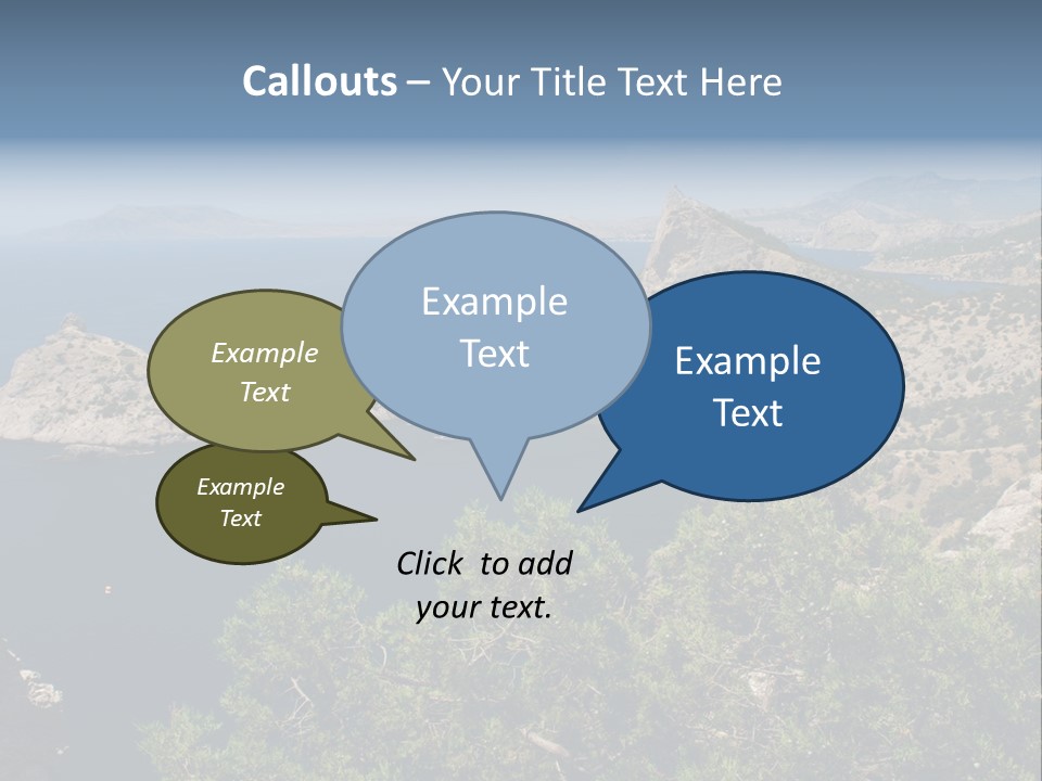 Wild Resort Cloud PowerPoint Template